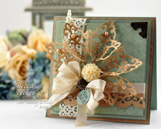 Spellbinders Filigree Damask Motifs Flower or Bouquet Tutorial