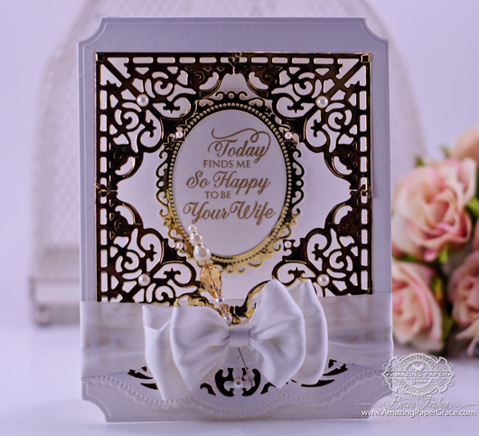 Card Making Ideas by Amazingpapergrace.com using JustRite Filigree ...