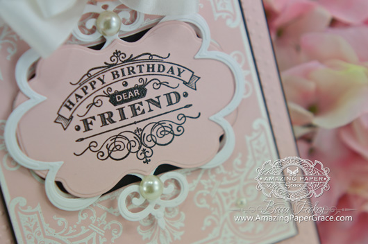 Card Ideas by www.amazingpapergrace.com using JustRite Papercraft – Elegant Corners Background, Birthday Wishes For You, Spellbinders Framed Petite Labels, Spellbinders Labels Four, Spellbinders Labels Fourteen, Spellbinders Twisted Metal Tags and Accents (closed)