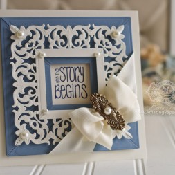 Card Making Ideas by Becca Feeken using Graceful Borders and Graceful Frame Maker - see full supply list at www.amazingpapergrace.com
