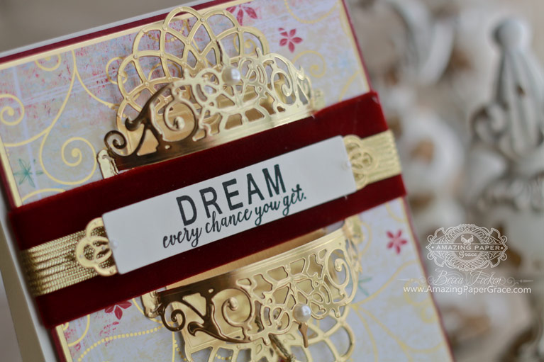 Graduation and Encouragement Card Making Ideas by Becca Feeken using Spellbinders Vintage Elegance Filigree Bookmark/Tag, Spellbinders Vintage Elegance Beautiful Dreamer, Spellbinders Vintage Elegance Graceful Tiny Tags - full supply list and links at www.amazingpapergrace.com