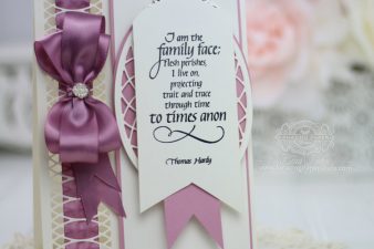 Amazing Paper Grace March 2019 Die of the Month - Spun Blessings Oval Die Set