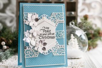 Amazing Paper Grace November 2019 Die of the Month - Winters Solstice Snowflake - learn about this die at www.amazingpapergrace.com/?p=35552