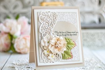 Amazing Paper Grace December 2019 Die of the Month - Rose & Filigree Duo Slip In Card - learn about this die at www.amazingpapergrace.com/?p=35613