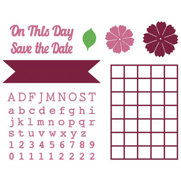 Amazing Paper Grace June 2020 Die of the Month - A2 Snip-It Grid and Calendar Creator - learn about this die at www.amazingpapergrace.com/?p=36113