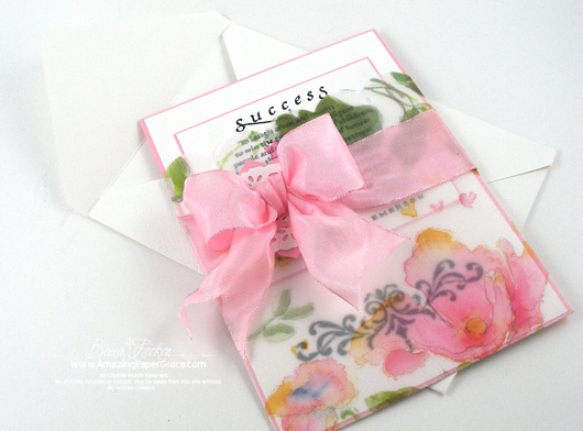 Success Card in Sleeve