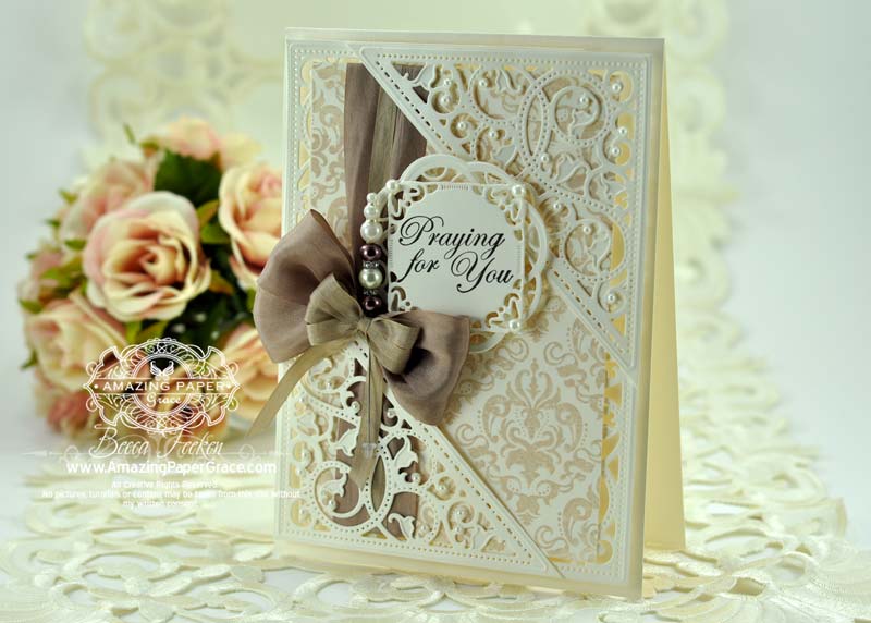 Card Making Ideas by Becca Feeken using Spellbinders - www.amazingpapergrace.com