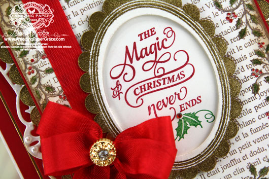 JustRite Papercrafts - Holly Frame Background Stamp, Christmas Inner Thoughts - Spellbinders Timeless Rectangles, Spellbinders Exquisite Labels Eleven, Spellbinders Classic Ovals LG (inside)