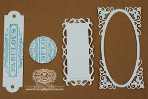 amazingpapergrace.com Stacking Spellbinders Nestibilities step 1