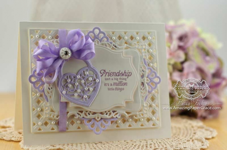 Card Making Ideas by Becca Feeken using Spellbinders - www.amazingpapergrace.com