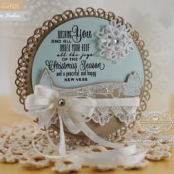 Card making ideas by Becca Feeken using Waltzingmouse - Alpine Christmas and Spellbinders