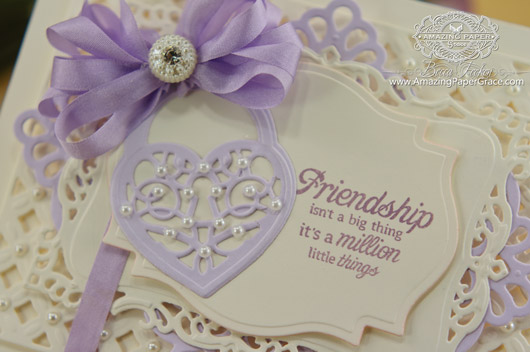 Card making ideas by Becca Feeken using JustRite Sweethearts and Spellbinders