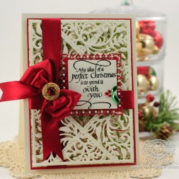 Card Making Ideas by Becca Feeken using Quietfire Design - My Idea of a Perfect Christmas and Spellbinders