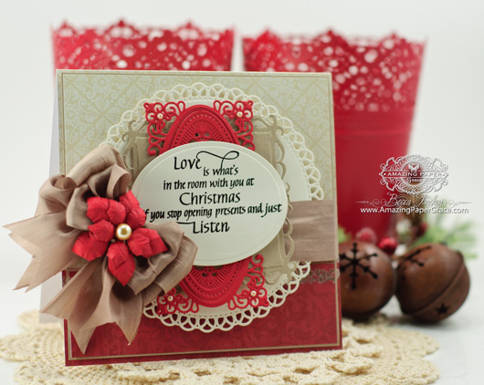 Card Making Ideas by Becca Feeken using Quietfire Design - Love is What's in the Room