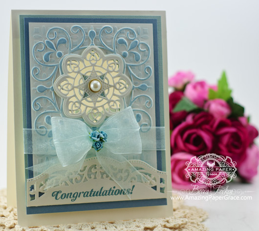 Card Making Ideas by Becca Feeken using the New 2014 Spellbinders Ornate Labels One