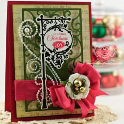 Christmas Card Making Ideas by Becca Feeken using JustRite