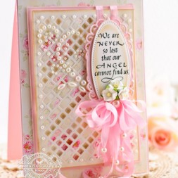 Friendship Card Making Ideas by Becca Feeken using Quietfire We Are Never So Lost and Spellbinders Basic Lattice at www.amazingpapergrace.com