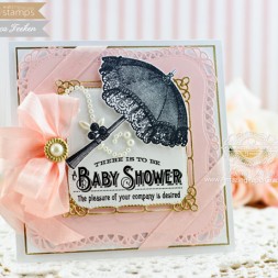 Baby Card Making Ideas by Becca Feeken using Waltzingmouse Vintage