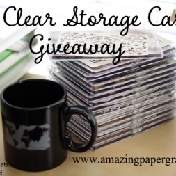 Clear Case Giveaway at amazingpapergrace.com