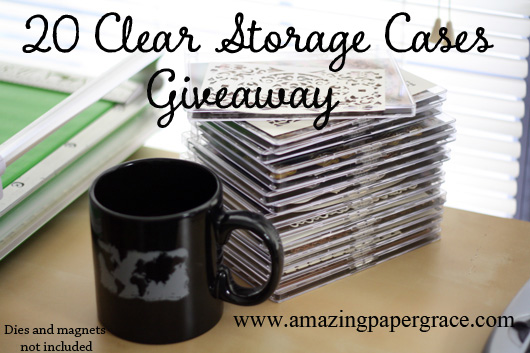 Clear Case Giveaway at amazingpapergrace.com