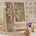 Christmas Card Making Ideas by Becca Feeken using Waltzingmouse Stamps Snowflake Die