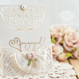 Card Making Ideas by Becca Feeken using Spellbinders Arched Elegance and Arched Elegance Pocket - www.amazingpapergrace.com