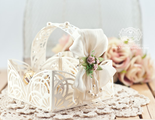 Card Making Ideas by Becca Feeken using Spellbinders Arched Elegance and Arched Elegance Pocket - www.amazingpapergrace.com