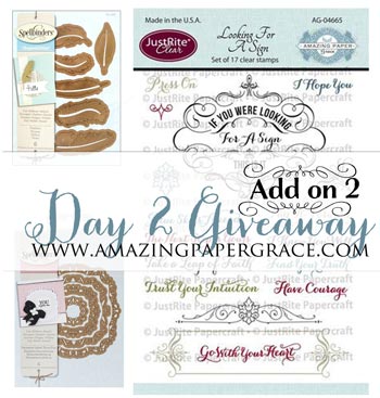 Amazing Paper Grace - New Years Blog Candy 2015