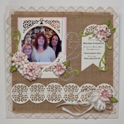 Scrapbook Page by Becca Feeken using Spellbinders Swirl Bliss Pocket in the Amazing Paper Grace Collection - www.amazingpapergrace.com