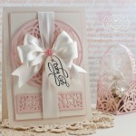 Baby Card Making Ideas by Becca Feeken using Quietfire Design and Spellbinders Arched Elegance and Arched Elegance Pocket - www.amazingpapergrace.com