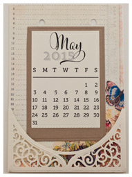 May Calendar Page by Becca Feeken - www.amazingpapergrace.com