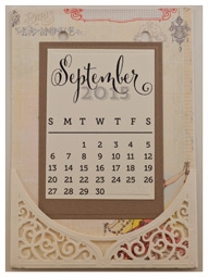 September Calendar Page by Becca Feeken - www.amazingpapergrace.com