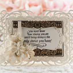 Card Making Ideas by Becca Feeken using Quietfire Design You Never Know How Strong and Spellbinders Mystical Embrace - www.amazingpapergrace.com