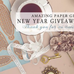 Amazing Paper Grace New Year Giveaway Day 1