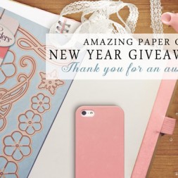 Amazing Paper Grace New Year Giveaway Day 1 - www.amazingpapergrace.com