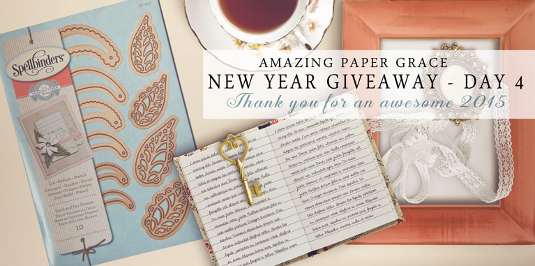 Amazing Paper Grace New Year Giveaway Day 4 - www.amazingpapergrace.com