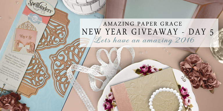 Amazing Paper Grace Giveaway Day 5 - www.amazingpapergrace.com