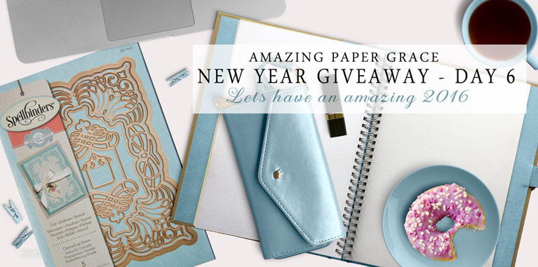 Amazing Paper Grace New Year Giveaway - Day 6 - www.amazingpapergrace.com