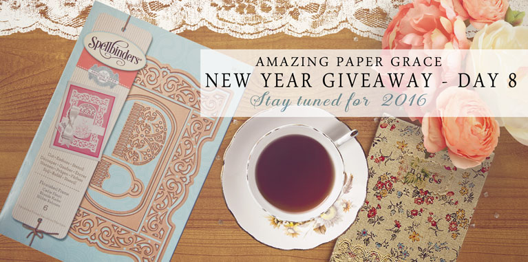 Amazing Paper Grace New Year Giveaway - Day 8 - www.amazingpapergrace.com