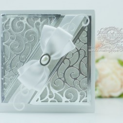 Elegant Gift Portfolio Kit by Becca Feeken using Wedding Collection Dies - www.amazingpapergrace.com