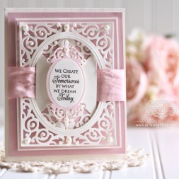 Card Making Ideas by Becca Feeken using Spellbinders Filigree Delight - www.amazingpapergrace.com