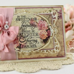 Card Making Ideas by Becca Feeken using Spellbinders Timeless Rectangles, Spellbinders Opulent Ovals, Spellbinders 5 x 7 Heirloom Legacy, Spellbinders Filigree Delight - www.amazingpapergrace.com