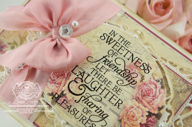 Card Making Ideas by Becca Feeken using Spellbinders Timeless Rectangles, Spellbinders Opulent Ovals, Spellbinders 5 x 7 Heirloom Legacy, Spellbinders Filigree Delight - www.amazingpapergrace.com