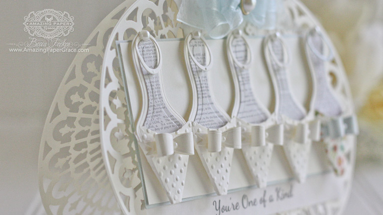 Amazing Paper Grace: S4-610 Ladies Shoe on Spellbinders Paper Arts designed by Becca Feeken