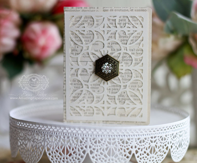 Gift Making Ideas by Becca Feeken using Spellbinders S5-289 Filigree Booklet, Spellbinders S4-730 Filigree Pocket and Spellbinders S3-251 Round Fold and Go Flowers - supply list and links at www.amazingpapergrace.com/blog/?p=32159