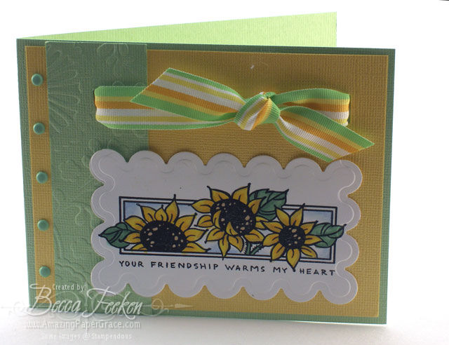 Sunflower Card