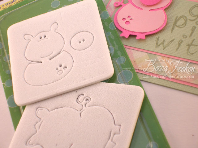 Piggy diecut