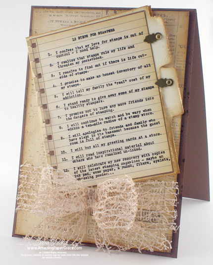 12 Steps for Stampers » Amazing Paper Grace